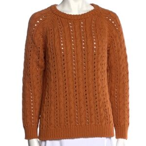 Babaa Cotton Cable Knit Sweater No. 32 (Mi Tierra color) OS